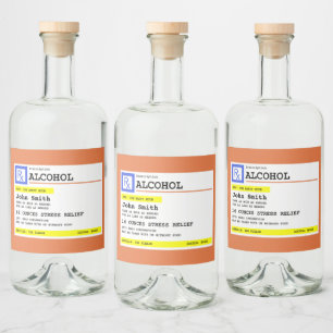 Receita personalizada Álcool Humoroso