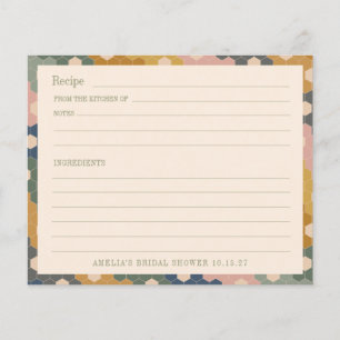 Receita Personalizada do Chá de panela Terthy Boho