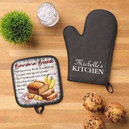 Receita personalizada do pão de banana