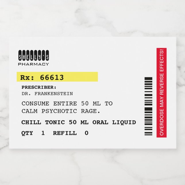 Receita por Falso Tônico de Enchimento (Rótulo Único)