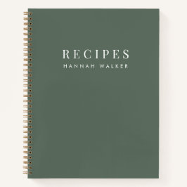 Receitas | Receita Verde Mínima Elegante Floresta