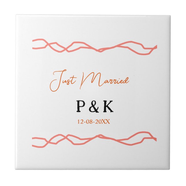 Recem casados adicionar nome do casal data red vin (Frente)