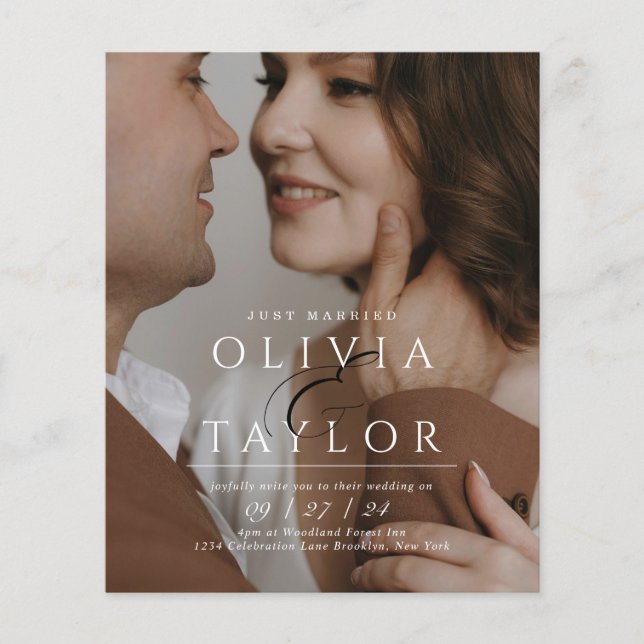 RECEM CASADOS BUDGET Ampersand 2 Foto Casamento (Frente)