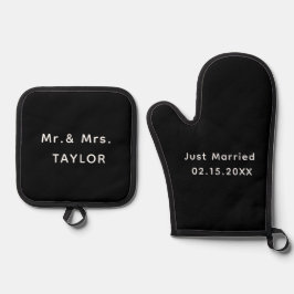 Recem casados Sr. & Sra. | Monograma de Casamento
