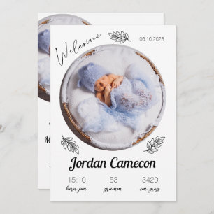 Recém-nascido Nascimento, Anúncio Foto Colagem