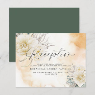 Recepção de Aquarela Floral de Goldenrod Chic