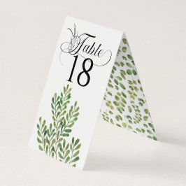 Recepção de casamento de Folhagem Simples