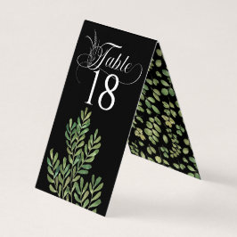 Recepção de casamento de Folhagem Simples