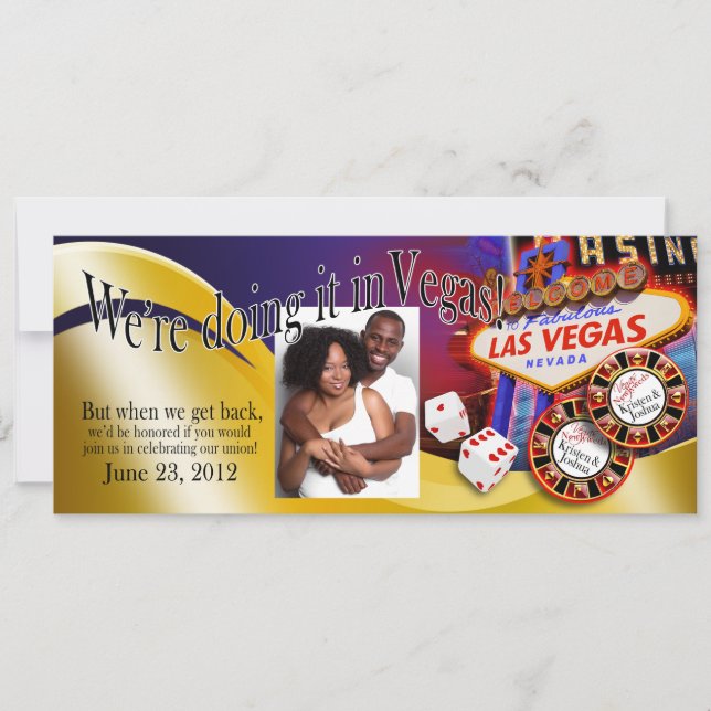 Recepção de Las Vegas (contacte-me 2 personalize 4 (Frente)