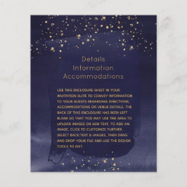 Receptáculo Sapphire & Dourado de Detalhes do Casa