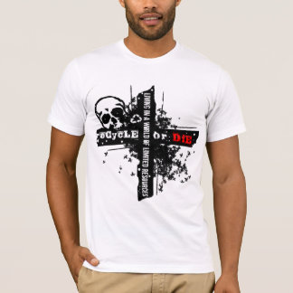 Reciclar dos recursos limitados através da camisa