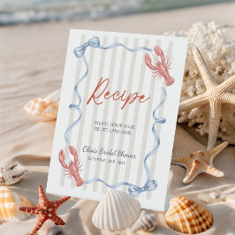 Recipe She’s a Catch Coastal Bridal Shower