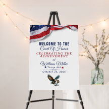 Recognition Ceremony Welcome Sign Foam Board