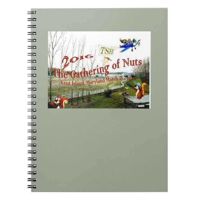 Recolhendo o caderno espiral (Frente)