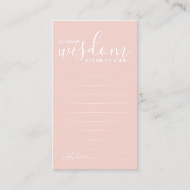 Recomendação e Cartão de Desejo de Casamento de Sc (Frente)