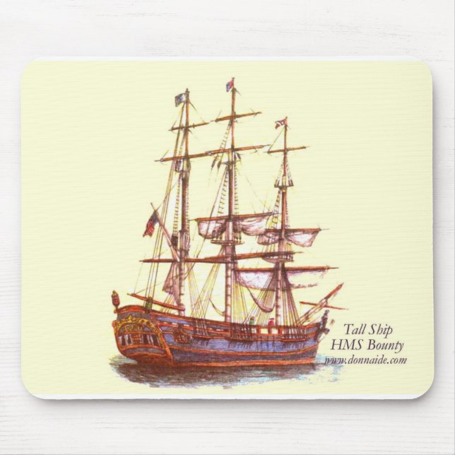 Recompensa alta Mousepad do HMS do navio (Frente)