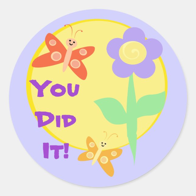 Recompensa personalizada / Outros adesivos (Frente)