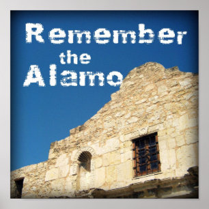 Recorde o poster de Alamo