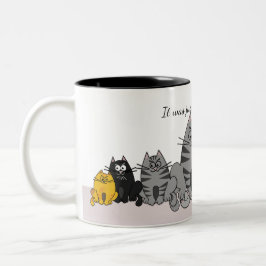 Recortar caneca de gatos com texto personalizado