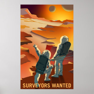 Recrutamento de Mars - Poster de Inquéritos Adquir