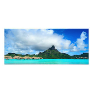 Recurso tropical no impressão da foto de Bora Bor