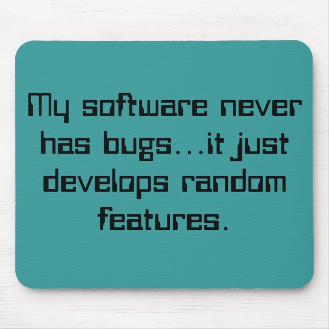 Recursos aleatórios Mousepad (Frente)