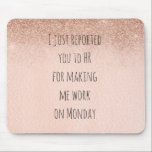 Recursos Humanos HR Funny Mousepad Humor<br><div class="desc">Esta design foi criada da minha pintura de acrílico fluido de um tipo. Ele pode ser personalizado clicando no botão personalizar e alterando o nome, as iniciais ou as palavras. Você também pode alterar a cor e o estilo do texto ou excluir o texto de um design de imagem apenas....</div>