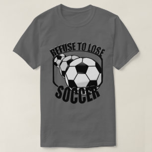 Recusa de futebol à camiseta do Perder