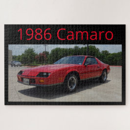 Red 1986 Camaro Quebra-cabeça