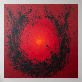 Red#3 poster Art Impressão