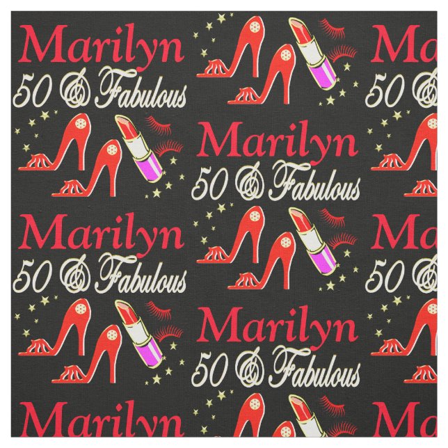 RED 50 E FABULOSO TECIDO PERSONALIZADO (Modelo)