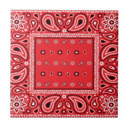 Red bandana paisley bandanas rap hip hop