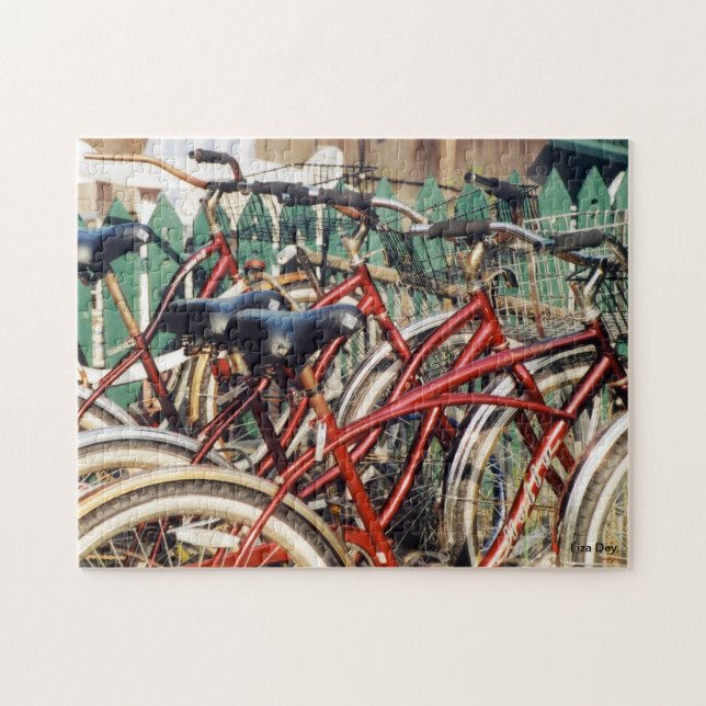 "Red Bicicletas", Quebra-cabeça de quebra-cabeça (Horizontal)