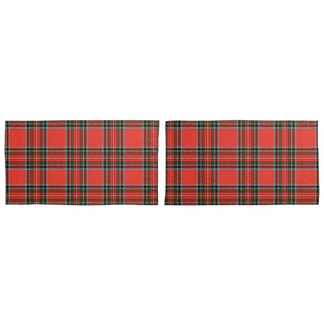 Red Black and White Plaid Pattern Style (Frente - conjunto)