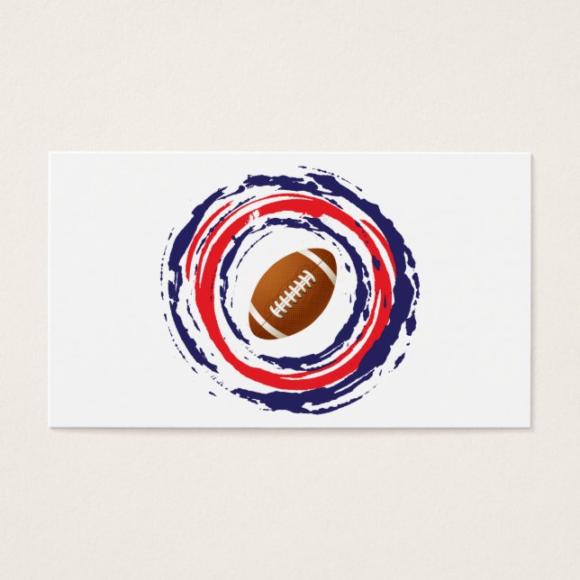 Red Blue E White De Futebol (Frente)
