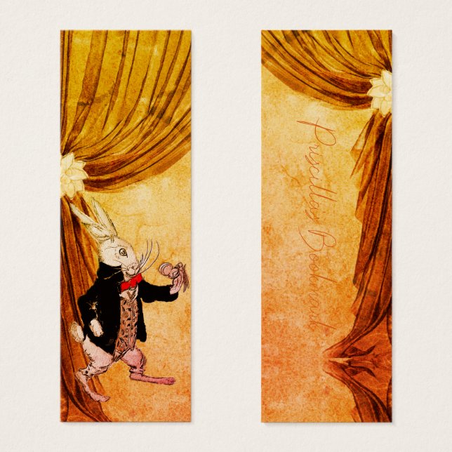 Red Bow Pocket Watch | Marcadores (Frente & Verso)