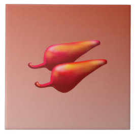 Red Chili Peppers grande azulejo