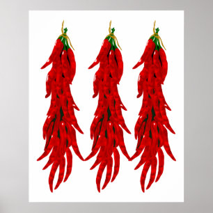 Red Chili Peppers Impressão