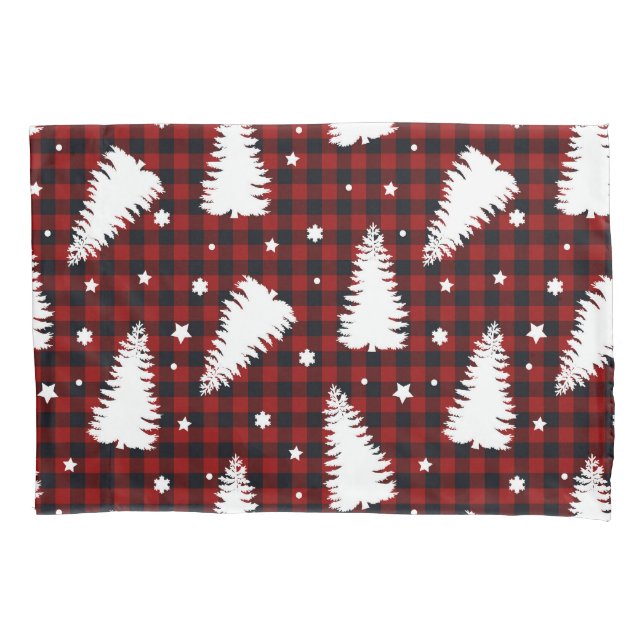 Red Christmas Pattern Fleece Blanket (Frente)