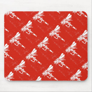 "Red Coachman" Trout Fly Mousepad