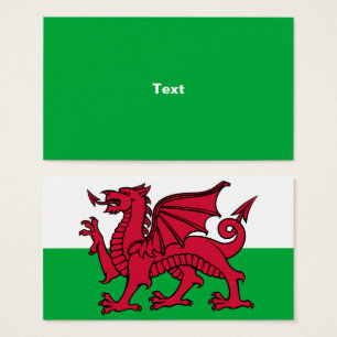 Red Dragon Celtic Flag & Welsh
