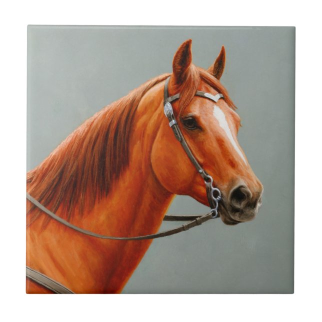 Red Dun Chestnut Sorrel Western Quarter Horse (Frente)