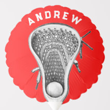 Red. Equipe do Jogador de Lacrosse