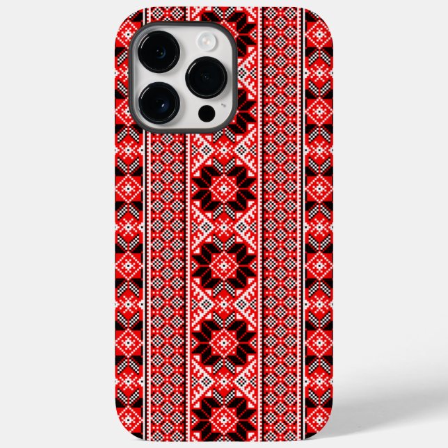Red Ethnic Traditional Ucraniano (Verso)