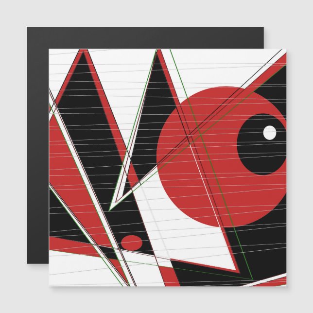 Red Eye Assistindo Cartão Magnético (Frente/Verso)