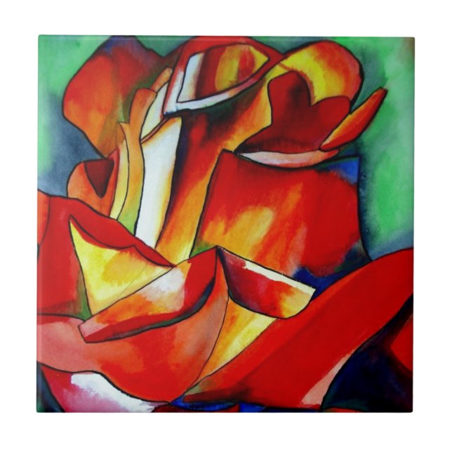 Red France Libre rosa aqucolor art (Frente)