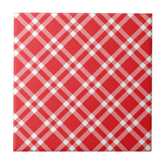 Red Gingham Pattern