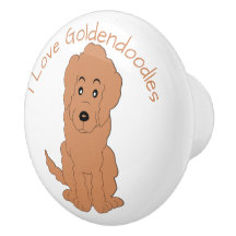Red Goldendoodle Dog Design