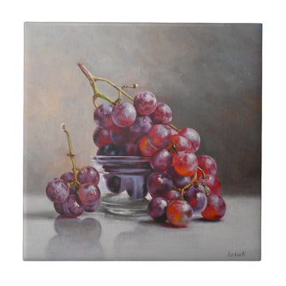 Red Grapes Still Life - from Original Oil Painting