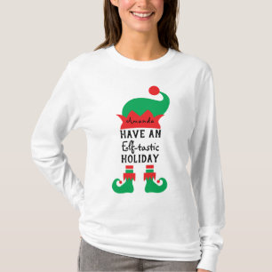 Red Green tem uma camiseta de Natal Elf-tastic